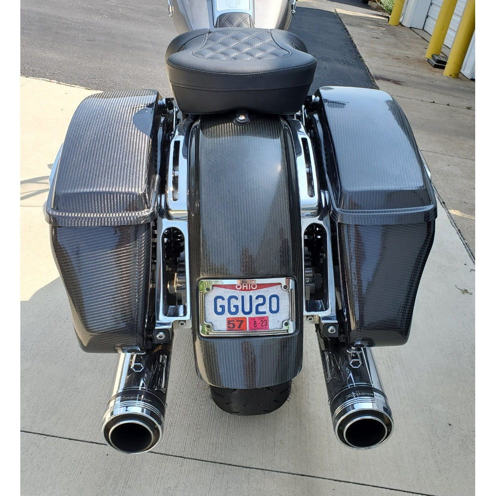 Harley Bagger Rear Fender - Dirty Bird Design