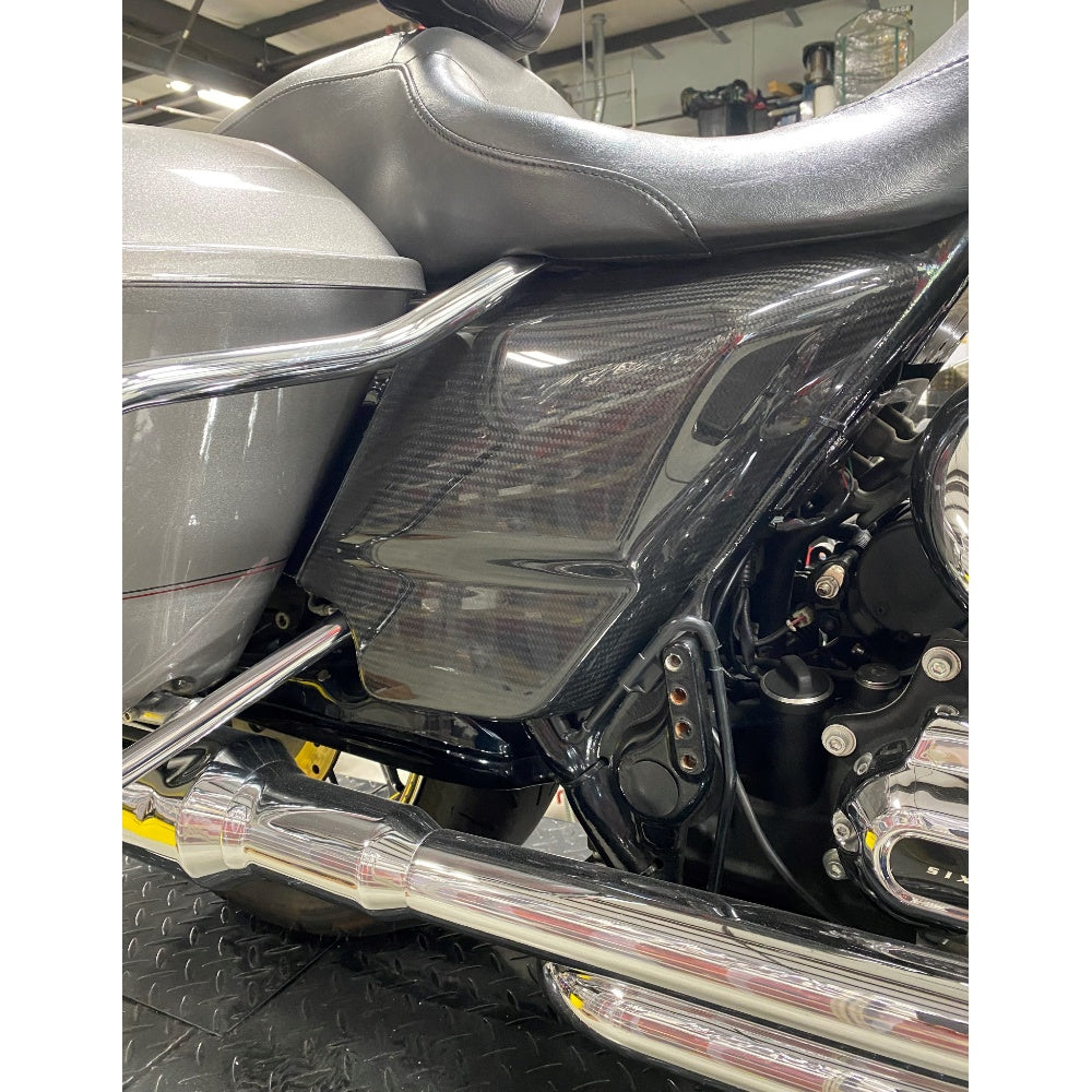 Harley Stock Bagger Side Covers