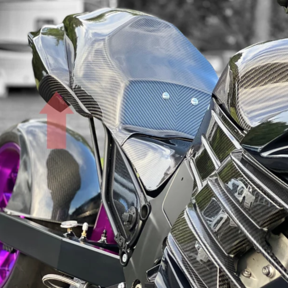 AGM ZX14 Carbon Fiber OEM Tail Sides