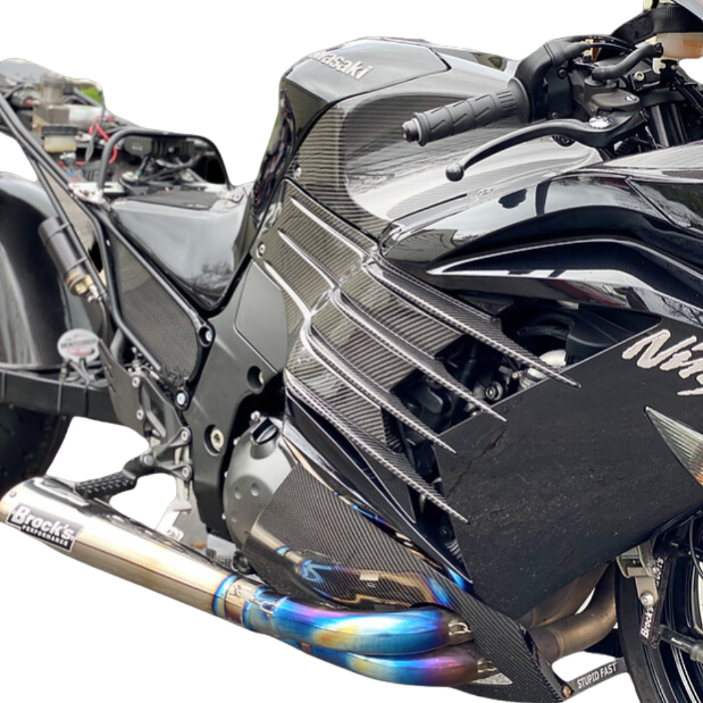 AGM ZX14R Carbon Fiber Side Gills